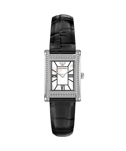 EMPORIO ARMANI(エンポリオアルマーニ)の「エンポリオ・アルマーニ 腕時計 レディース アナログ レザー AR11803(アナログ腕時計・レディース・ブラック・FREE)」の1枚目の写真