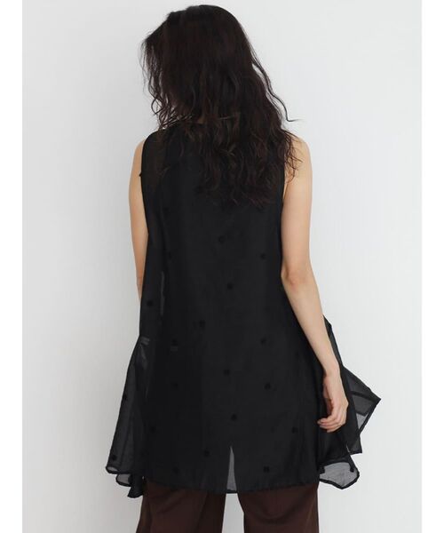FIKA.(フィーカ)の「Sheer dot flare top(その他トップス・レディース・ブラウン/ブラック・MEDIUM)」の13枚目の写真