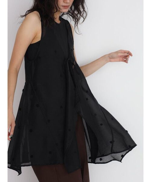 FIKA.(フィーカ)の「Sheer dot flare top(その他トップス・レディース・ブラウン/ブラック・MEDIUM)」の14枚目の写真