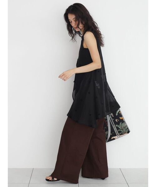 FIKA.(フィーカ)の「Sheer dot flare top(その他トップス・レディース・ブラウン/ブラック・MEDIUM)」の16枚目の写真