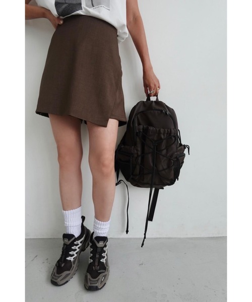 TRUNC(トランクエイティーエイト)の「Twill Wrap Shorts(その他パンツ・レディース・ブラウン・FREE)」の5枚目の写真