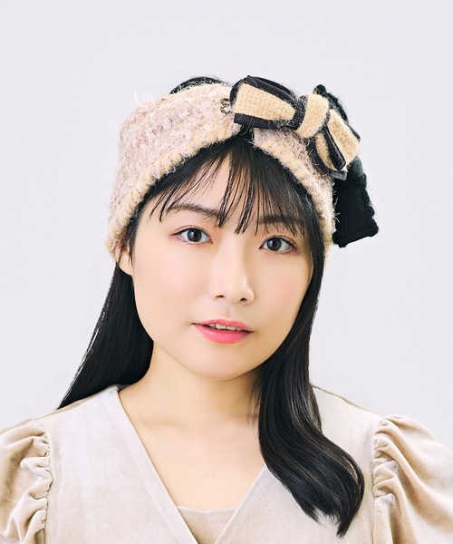 CA4LA(カシラ)の「ELDA(ヘアバンド・レディース・ブラック/ピンク/ブルー・ONESIZE)」の4枚目の写真