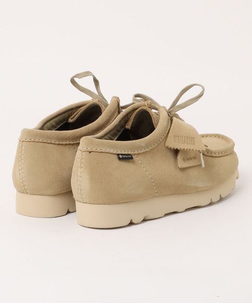 Clarks(クラークス)の「Clarks/クラークス/Wallabee GTX(モカシン/デッキシューズ・メンズ・ベージュ・8.5)」の2枚目の写真