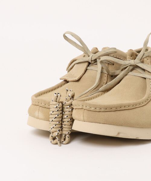 Clarks(クラークス)の「Clarks/クラークス/Wallabee GTX(モカシン/デッキシューズ・メンズ・ベージュ・8.5)」の4枚目の写真