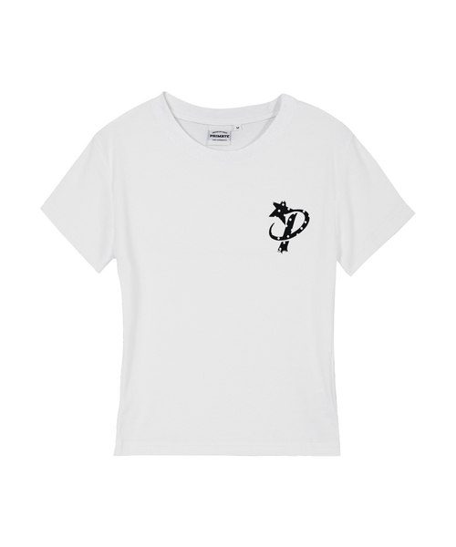 PRIMATE(プライメイト)の「SOAR レディース スリムフィット 半袖Tシャツ 5 COLORS(Tシャツ/カットソー・レディース・ホワイト/チャコール/ブラック/クリーム/カーキ・LARGE/MEDIUM/SMALL)」の1枚目の写真