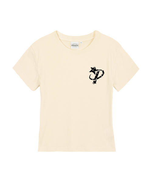 PRIMATE(プライメイト)の「SOAR レディース スリムフィット 半袖Tシャツ 5 COLORS(Tシャツ/カットソー・レディース・ホワイト/チャコール/ブラック/クリーム/カーキ・LARGE/MEDIUM/SMALL)」の4枚目の写真