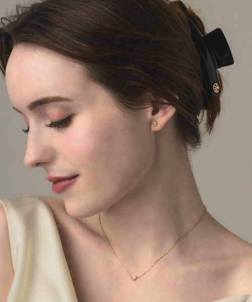muku(ムク)の「PIERCE/ZIRCONIA MOON(ピアス(両耳用)・レディース・ゴールド/シルバー・FREE)」の22枚目の写真