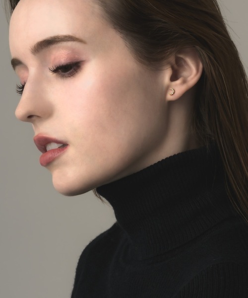 muku(ムク)の「PIERCE/ZIRCONIA MOON(ピアス(両耳用)・レディース・ゴールド/シルバー・FREE)」の20枚目の写真