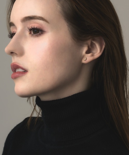 muku(ムク)の「PIERCE/ZIRCONIA MOON(ピアス(両耳用)・レディース・ゴールド/シルバー・FREE)」の21枚目の写真