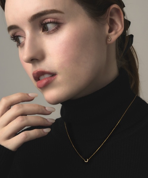 muku(ムク)の「PIERCE/ZIRCONIA MOON(ピアス(両耳用)・レディース・ゴールド/シルバー・FREE)」の18枚目の写真