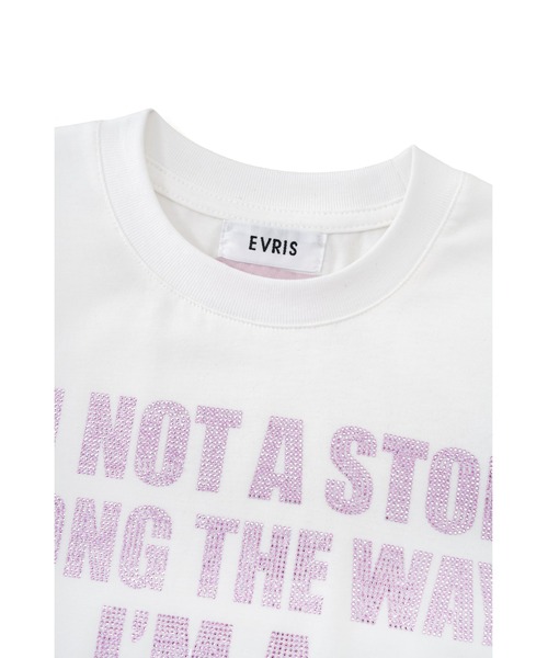 SupBaby by SUPPLIER(サプベイビーバイサプライヤー)の「Tシャツ|EVRIS x SupBaby I'm a Destination Cropped Tee|SupBaby by SUPPLIER(Tシャツ/カットソー・レディース・ホワイト/ブラック/レオパード・SMALL/MEDIUM)」の20枚目の写真