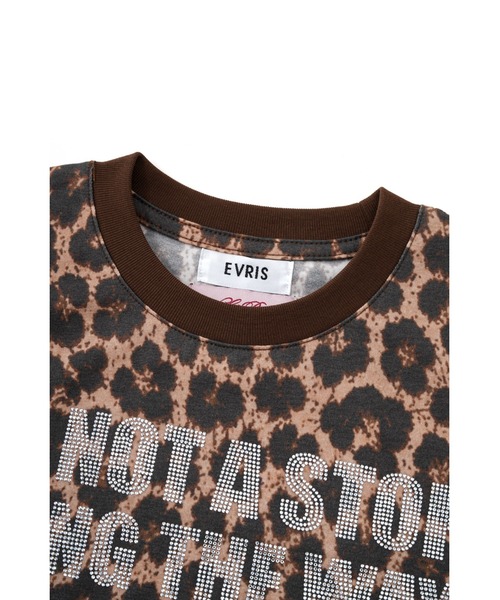 SupBaby by SUPPLIER(サプベイビーバイサプライヤー)の「Tシャツ|EVRIS x SupBaby I'm a Destination Cropped Tee|SupBaby by SUPPLIER(Tシャツ/カットソー・レディース・ホワイト/ブラック/レオパード・SMALL/MEDIUM)」の13枚目の写真