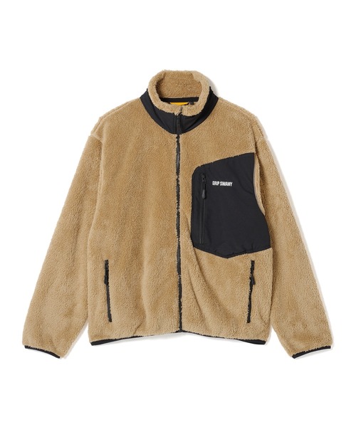 GRIP SWANY（グリップスワニー）の「【GSMCT-212】 GEAR FLEECE JACKET（その他アウター・メンズ・ブラック/セージグリーン/ブラウン/キャメル・S/M/L/XL/XXL）」の4枚目の写真