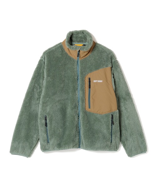 GRIP SWANY（グリップスワニー）の「【GSMCT-212】 GEAR FLEECE JACKET（その他アウター・メンズ・ブラック/セージグリーン/ブラウン/キャメル・S/M/L/XL/XXL）」の3枚目の写真