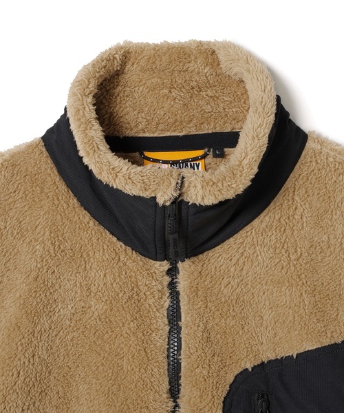 GRIP SWANY（グリップスワニー）の「【GSMCT-212】 GEAR FLEECE JACKET（その他アウター・メンズ・ブラック/セージグリーン/ブラウン/キャメル・S/M/L/XL/XXL）」の6枚目の写真