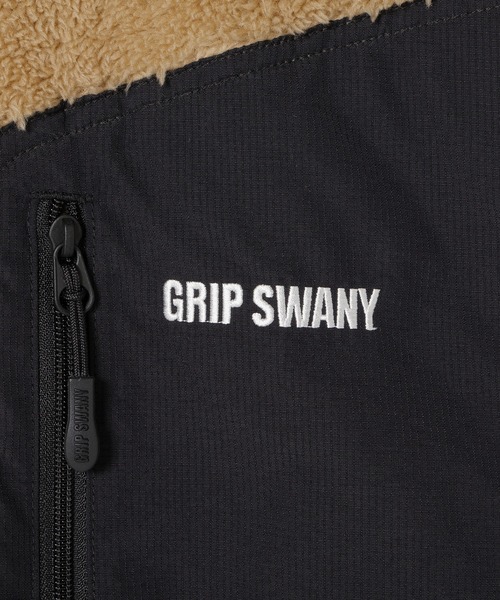GRIP SWANY（グリップスワニー）の「【GSMCT-212】 GEAR FLEECE JACKET（その他アウター・メンズ・ブラック/セージグリーン/ブラウン/キャメル・S/M/L/XL/XXL）」の12枚目の写真