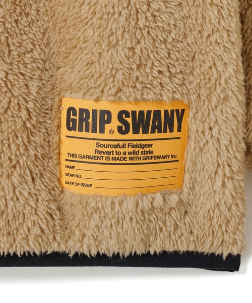 GRIP SWANY（グリップスワニー）の「【GSMCT-212】 GEAR FLEECE JACKET（その他アウター・メンズ・ブラック/セージグリーン/ブラウン/キャメル・S/M/L/XL/XXL）」の13枚目の写真