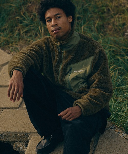 GRIP SWANY（グリップスワニー）の「【GSMCT-212】 GEAR FLEECE JACKET（その他アウター・メンズ・ブラック/セージグリーン/ブラウン/キャメル・S/M/L/XL/XXL）」の17枚目の写真