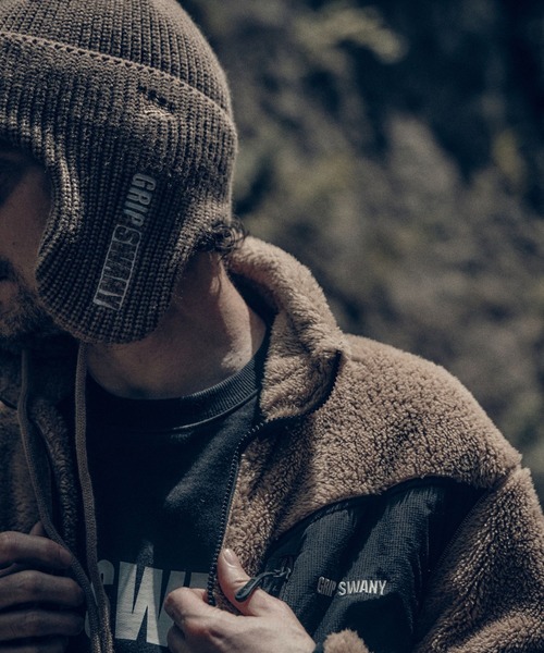 GRIP SWANY（グリップスワニー）の「【GSMCT-212】 GEAR FLEECE JACKET（その他アウター・メンズ・ブラック/セージグリーン/ブラウン/キャメル・S/M/L/XL/XXL）」の19枚目の写真