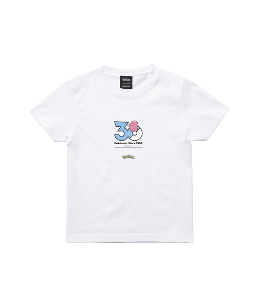 ZOZOSPOT（ゾゾスポット）の「Pokemon 30th Anniversary 1025 T-shirt 「ラブカス」（Tシャツ/カットソー・レディース・ホワイト・SMALL/MEDIUM/LARGE/X-LARGE/XX-LARGE/XXX-LARGE/100cm/110cm/120cm/130cm/140cm/150cm/160cm）」の2枚目の写真