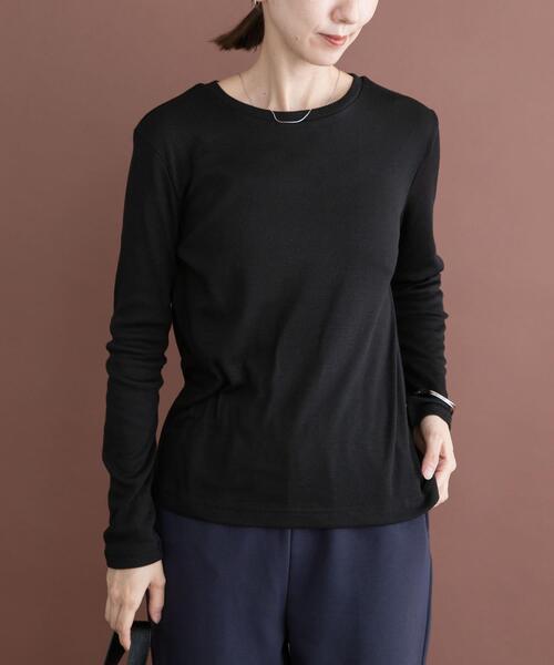 ITEMS URBANRESEARCH(アイテムズ アーバンリサーチ)の「ダンボールボンディング3点セット(セットアップ・レディース・モカ/ネイビー・FREE)」の7枚目の写真