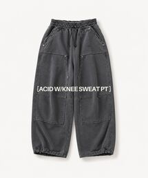 アシッド ダブル ニー スウェット パンツ