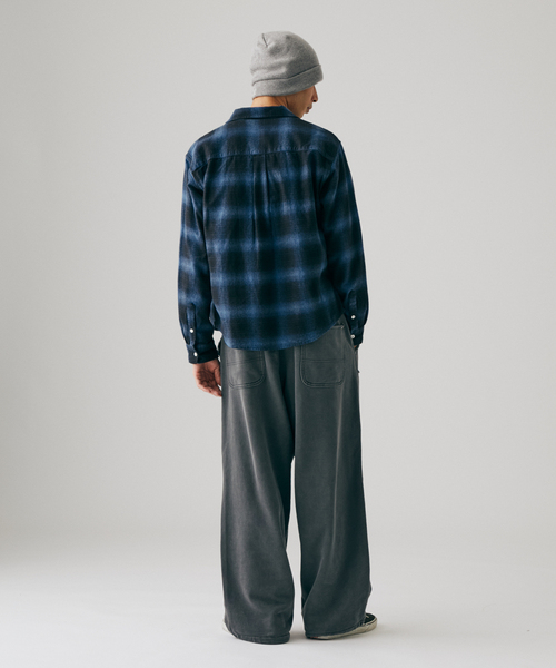 JOURNAL STANDARD(ジャーナルスタンダード)の「アシッド ダブル ニー スウェット パンツ(スウェットパンツ・メンズ・ボルドー/ベージュ/ブラック系その他・LARGE/MEDIUM)」の6枚目の写真
