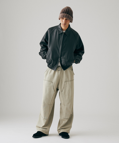 JOURNAL STANDARD(ジャーナルスタンダード)の「アシッド ダブル ニー スウェット パンツ(スウェットパンツ・メンズ・ボルドー/ベージュ/ブラック系その他・LARGE/MEDIUM)」の20枚目の写真