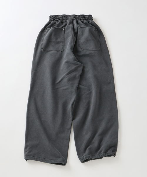 JOURNAL STANDARD(ジャーナルスタンダード)の「アシッド ダブル ニー スウェット パンツ(スウェットパンツ・メンズ・ボルドー/ベージュ/ブラック系その他・LARGE/MEDIUM)」の16枚目の写真