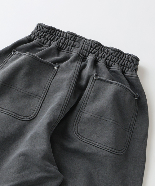 JOURNAL STANDARD(ジャーナルスタンダード)の「アシッド ダブル ニー スウェット パンツ(スウェットパンツ・メンズ・ボルドー/ベージュ/ブラック系その他・LARGE/MEDIUM)」の12枚目の写真