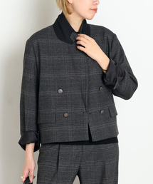 Gioia check little Jacket