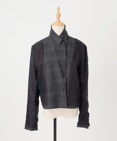 AP STUDIO（エーピーストゥディオ）の「Gioia check little Jacket（その他アウター・レディース・グレー/ナチュラル・36/38）」の19枚目の写真