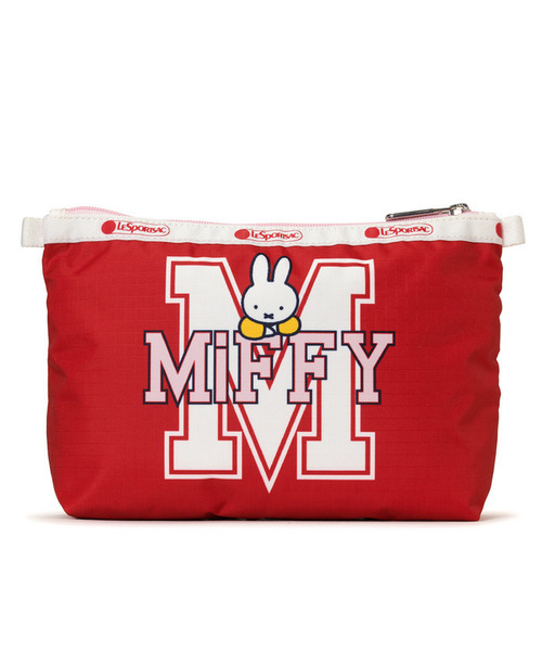 LeSportsac×Miffy】COSMETIC CLUTCH ミッフィーアンドフレンズレッド