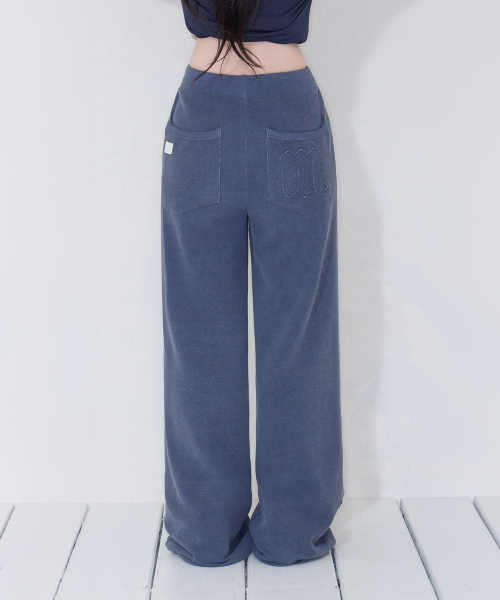 MIRECO(ミレコ)の「FADED PIGMENT SWEAT PT VINTAGE NAVY(スウェットパンツ・レディース・その他・FREE)」の2枚目の写真