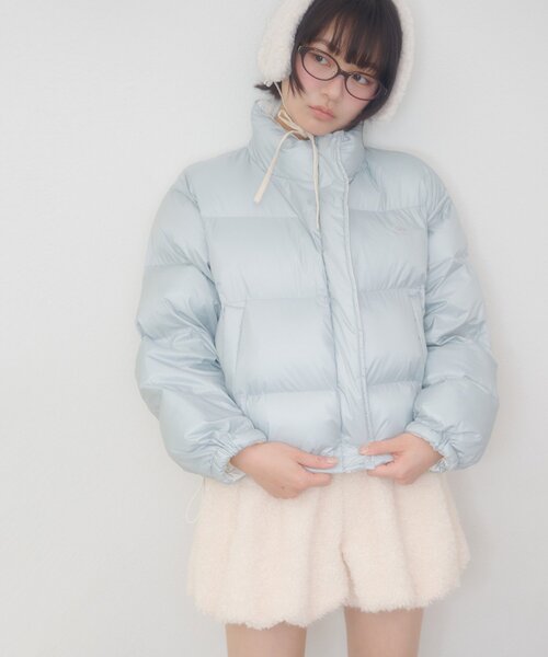 DISCOAT(ディスコート)の「【umm.】花柄リバーシブル中綿ブルソン(ブルゾン・レディース・ネイビー/オフホワイト・FREE)」の19枚目の写真