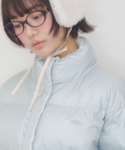 DISCOAT(ディスコート)の「【umm.】花柄リバーシブル中綿ブルソン(ブルゾン・レディース・ネイビー/オフホワイト・FREE)」の20枚目の写真