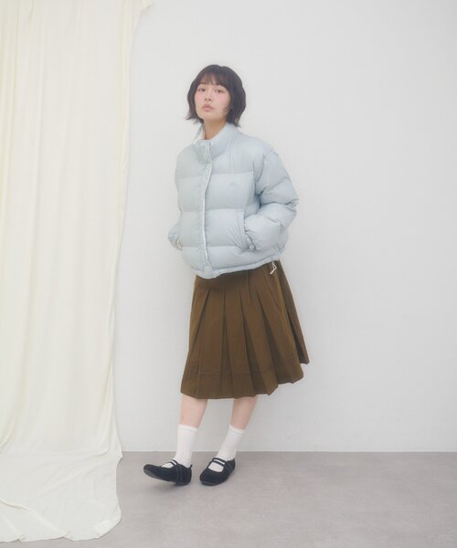 DISCOAT(ディスコート)の「【umm.】花柄リバーシブル中綿ブルソン(ブルゾン・レディース・ネイビー/オフホワイト・FREE)」の16枚目の写真