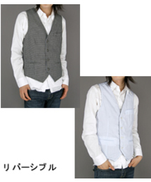 SHIPS | WOOL REVERSIBLE VEST(ベスト)