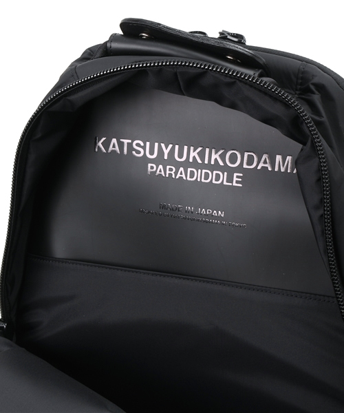 KATSUYUKIKODAMA カツユキコダマ MANIA PACK-4 スウェット レザー ライン バックパック リュック デイパック 新品 高級 KATSUYUKIKODAMA カツユキコダマ 本革 レザー 2way クラッチ