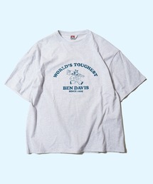 【WEB限定】BEN DAVIS WORLD'S TOUGHEST GRAPHIC TEE/ベンデイビス グラフィックTシャツ リサイクルコットン混 ユニセックス