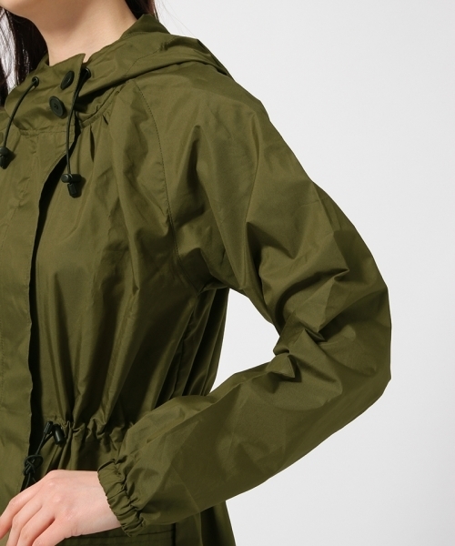 GLOBAL WORK（グローバルワーク）の「レインモッズコート/715358 （モッズコート・レディース・カーキ・FREE）」の9枚目の写真