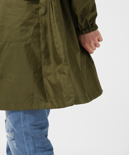 GLOBAL WORK（グローバルワーク）の「レインモッズコート/715358 （モッズコート・レディース・カーキ・FREE）」の3枚目の写真