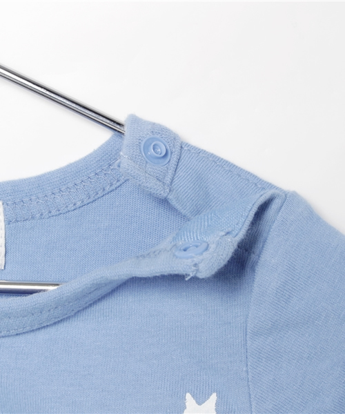 quoti use fith（クゥオティ　ユース　フィス）の「FOREST　半袖Tシャツ（Tシャツ/カットソー・キッズ・ホワイト/ブルー/チャコールグレー/カーキ・100/80/90/110）」の8枚目の写真