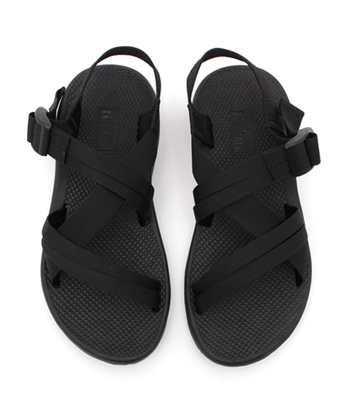 MYSELF ABAHOUSE（マイセルフアバハウス）の「【BONNARUE BONNARUE】スポーツフラットサンダル （サンダル・レディース・ブラック/ホワイト/ネイビー・36/37/38）」の7枚目の写真