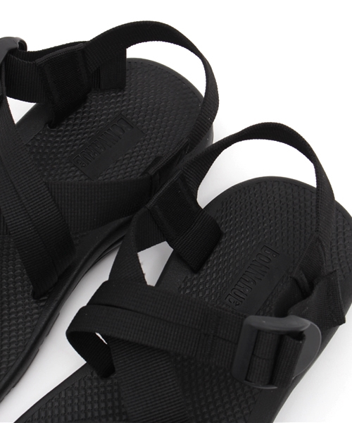 MYSELF ABAHOUSE（マイセルフアバハウス）の「【BONNARUE BONNARUE】スポーツフラットサンダル （サンダル・レディース・ブラック/ホワイト/ネイビー・36/37/38）」の10枚目の写真