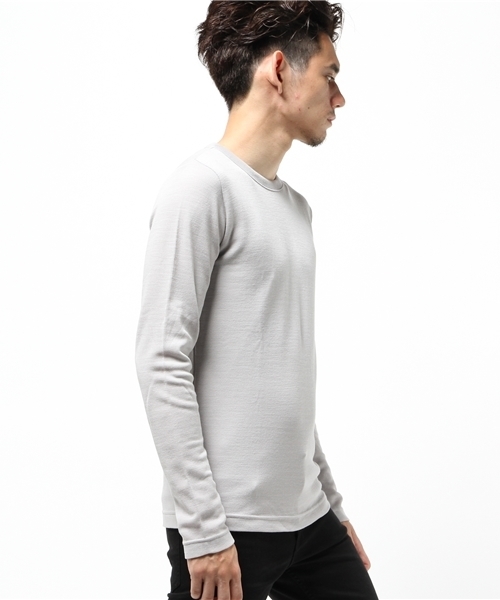 Maidens Shop(メイデンショップ)の「S.N.S HERNING / クルーネックニット(ニット/セーター・メンズ・グレー系その他/ブルー系その他/ホワイト・MEDIUM/SMALL)」の4枚目の写真
