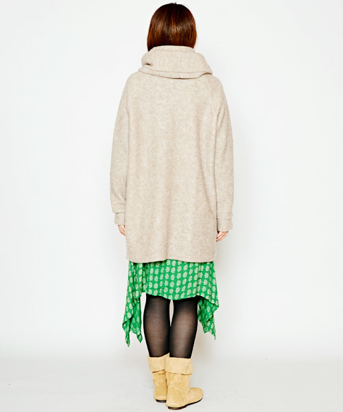 チャイハネ（チャイハネ）の「【チャイハネ】yul アクリルフワルコート（その他アウター・レディース・グレー/ベージュ/ネイビー・FREE）」の10枚目の写真