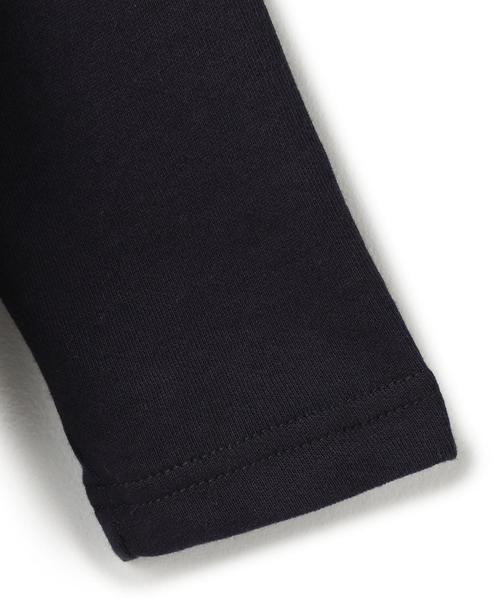 coen（コーエン）の「【coen kids】フットボールミニ裏毛ワンピース（ワンピース・キッズ・ダークグレー/ネイビー・110/130/140/100/120/150）」の5枚目の写真