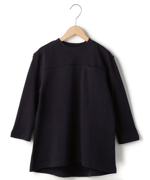 coen（コーエン）の「【coen kids】フットボールミニ裏毛ワンピース（ワンピース・キッズ・ダークグレー/ネイビー・110/130/140/100/120/150）」の9枚目の写真