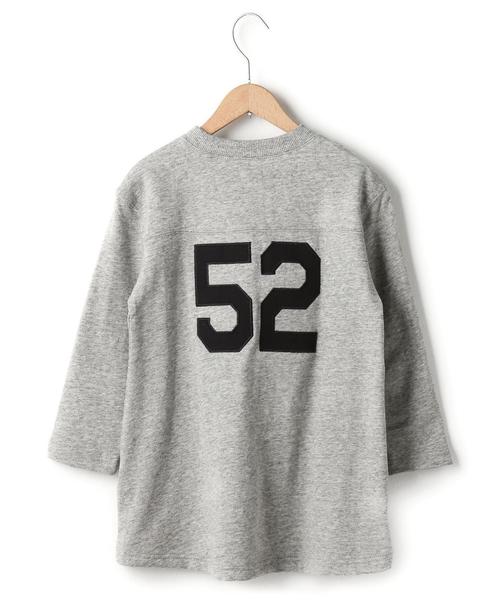 coen（コーエン）の「【coen kids】フットボールミニ裏毛ワンピース（ワンピース・キッズ・ダークグレー/ネイビー・110/130/140/100/120/150）」の10枚目の写真